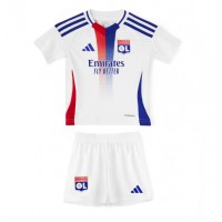 Olympique Lyonnais Hemmatröja Barn 2024-25 Kortärmad (+ Korta byxor)